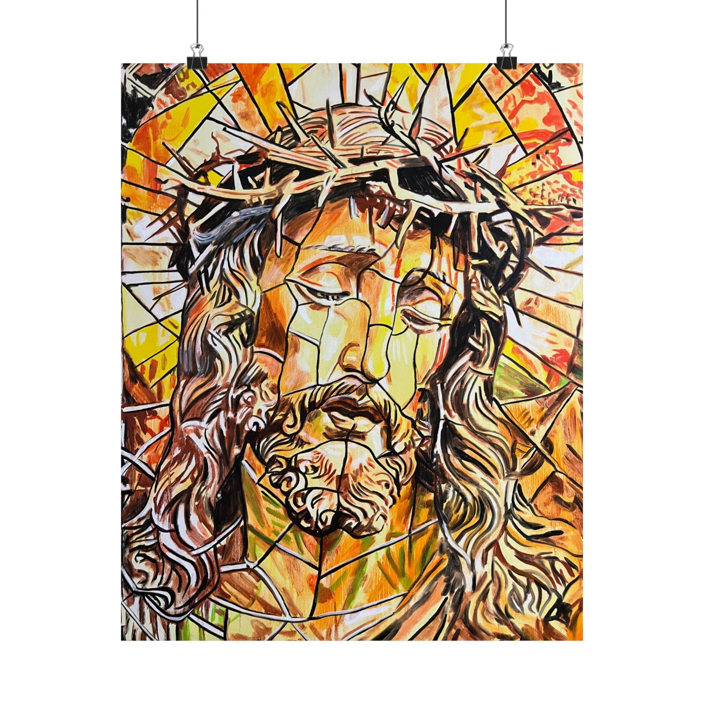 Jesus Christ Painting Poster