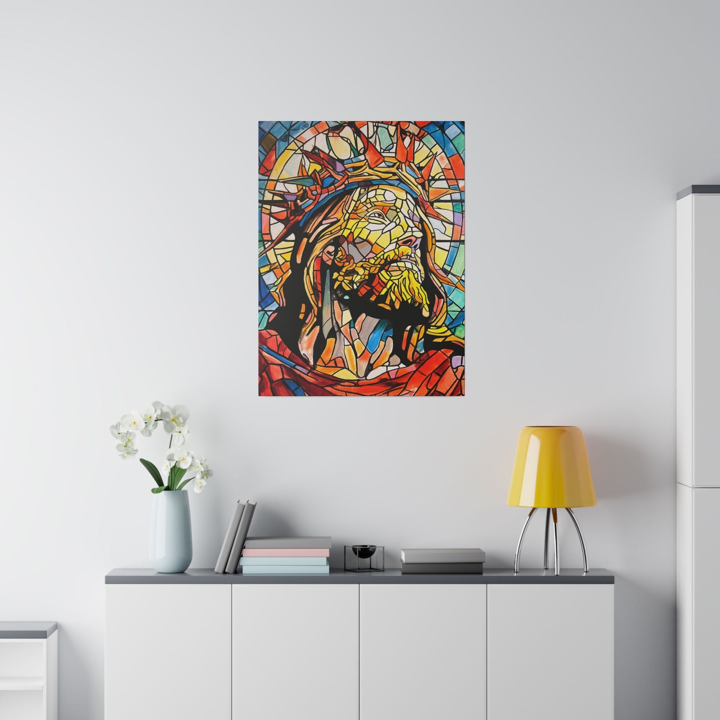 Jesus Christ Painting Canvas Print