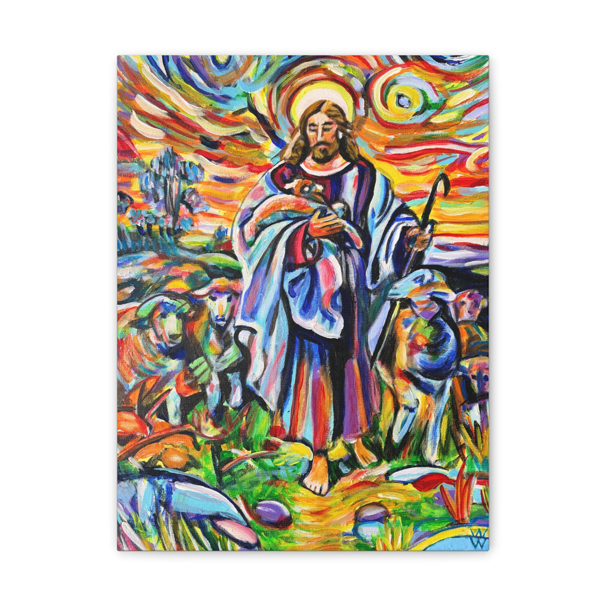 The Good Shepherd Canvas Print