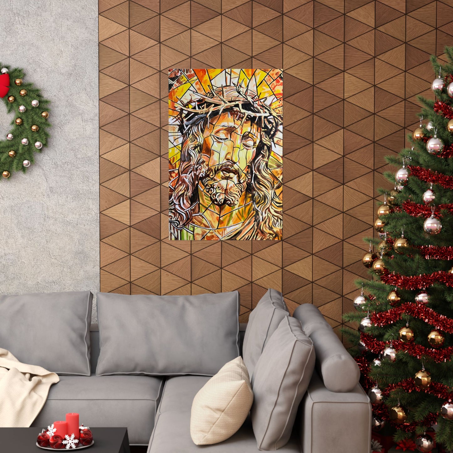 Jesus Christ Painting Poster