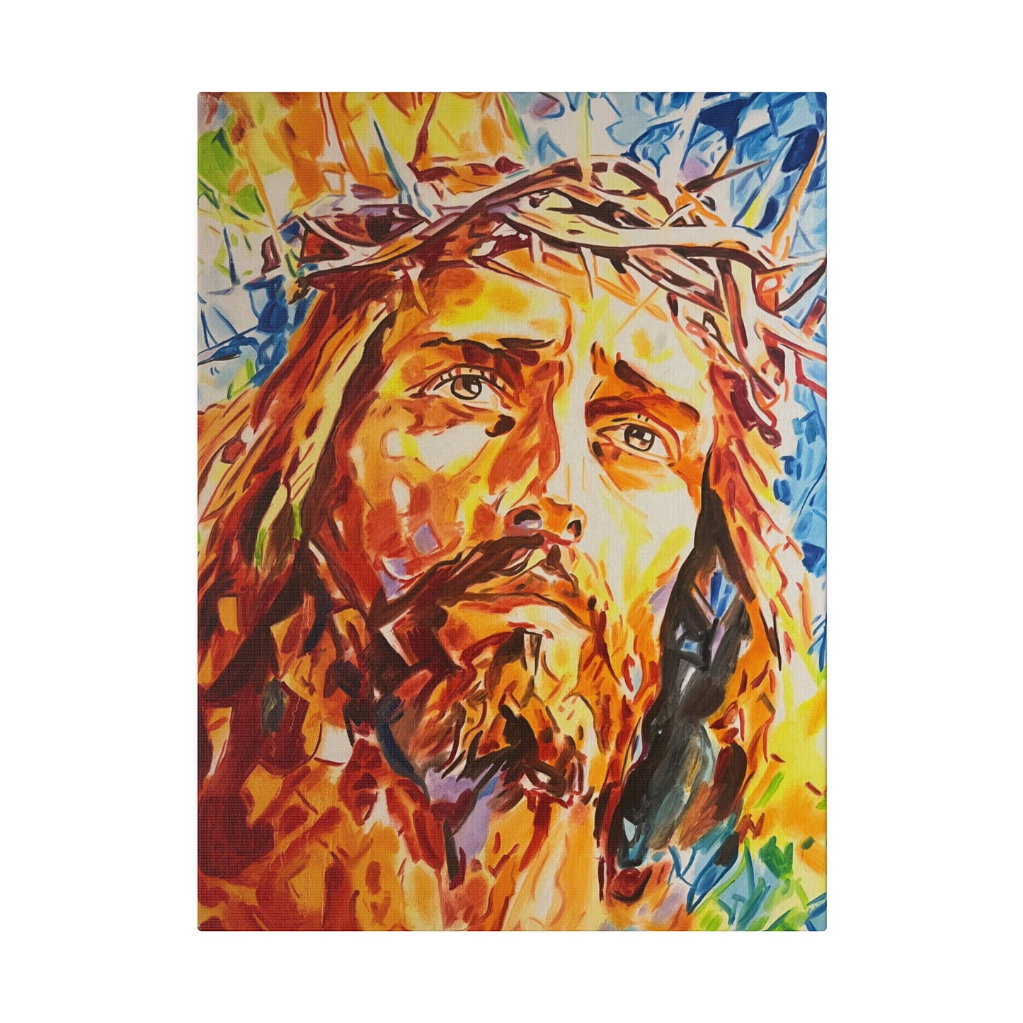 Jesus Christ Painting Canvas Print