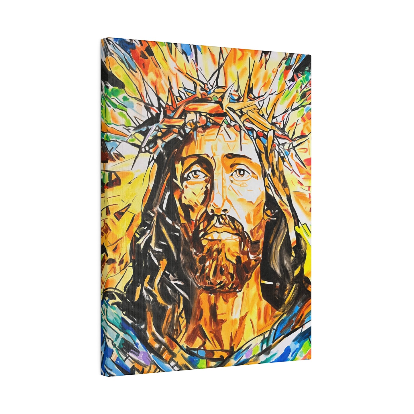 Jesus Christ Painting Canvas Print