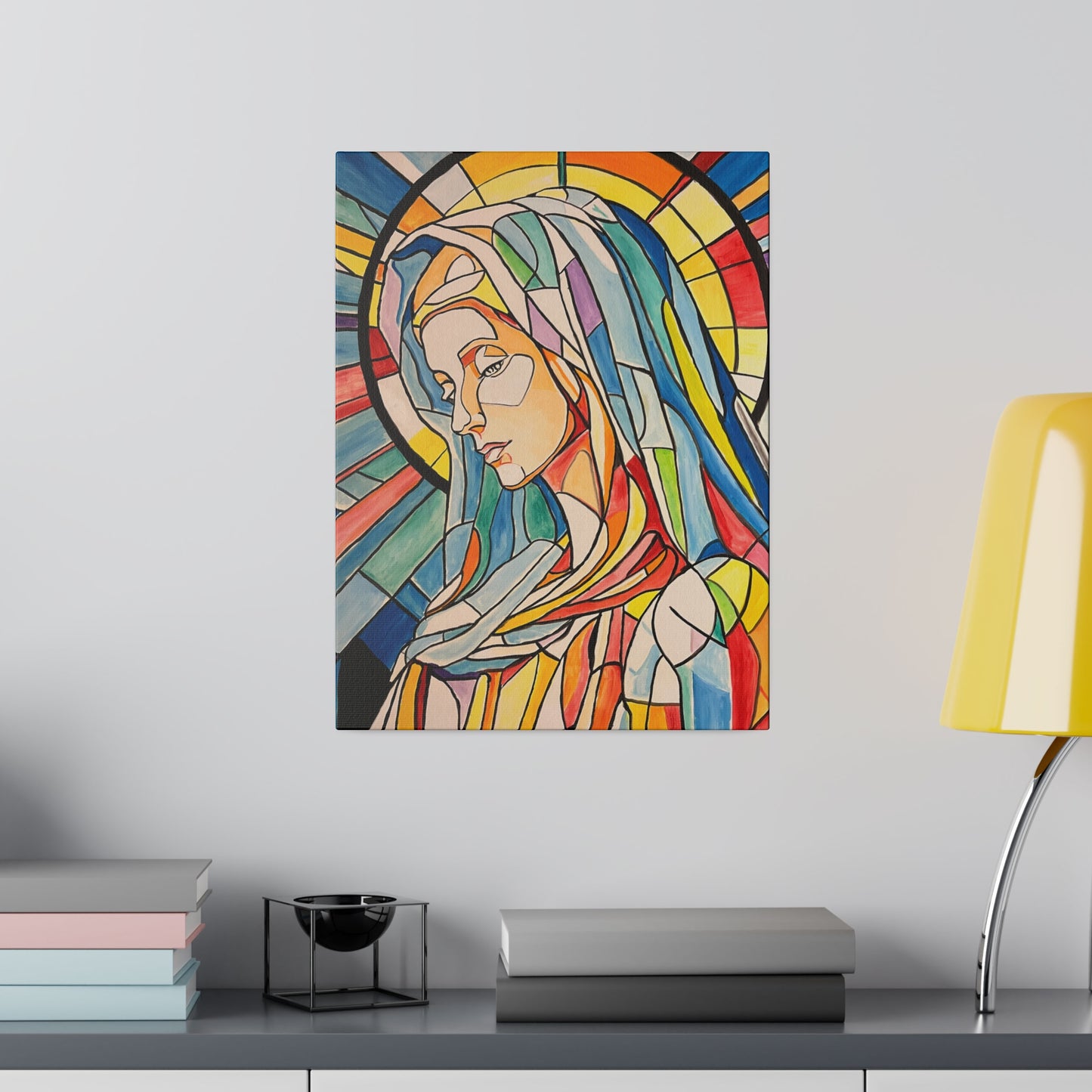 Mary Painting Canvas Print