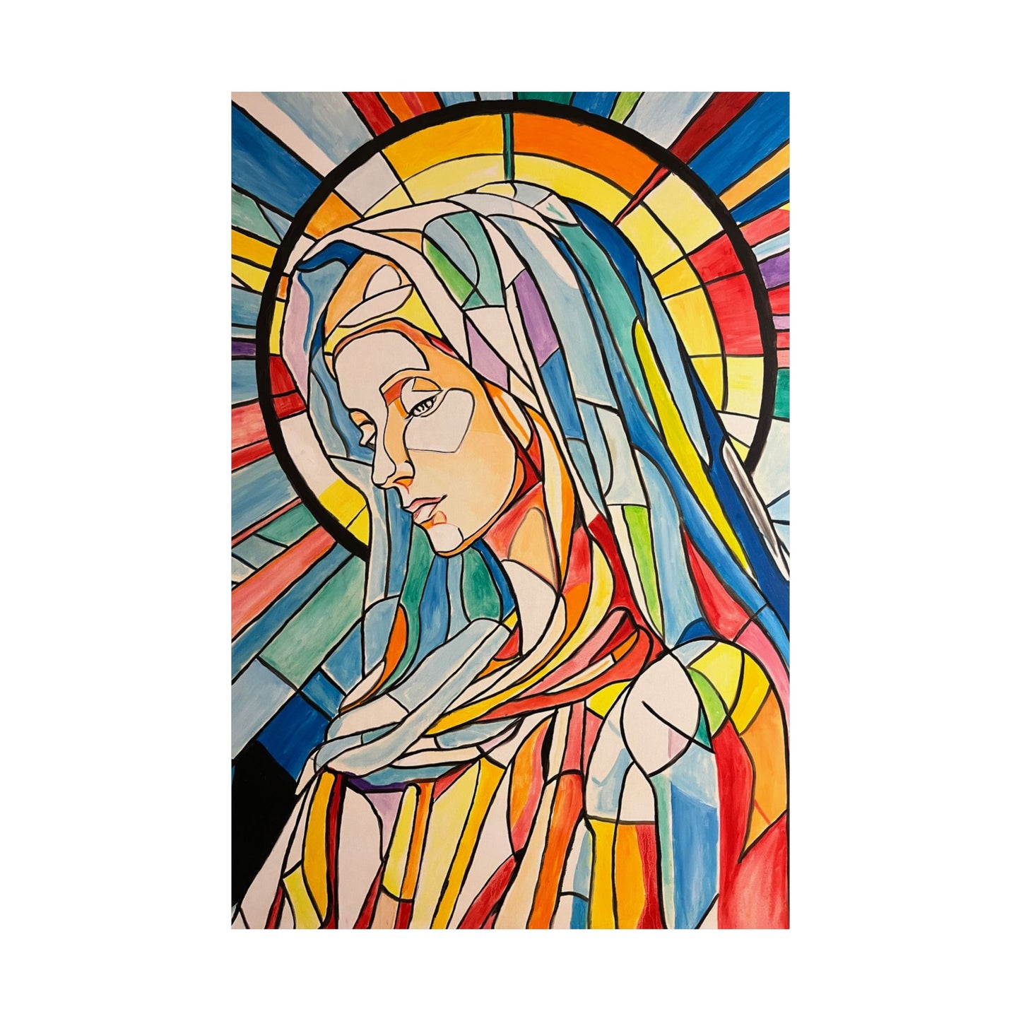 Mary Painting Poster