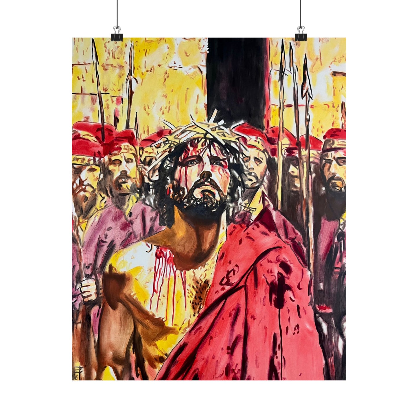 Jesus Christ Painting Poster