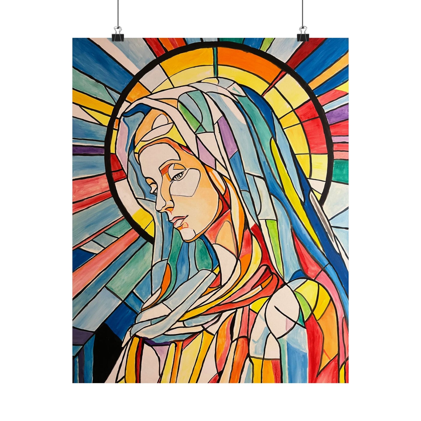 Mary Painting Poster