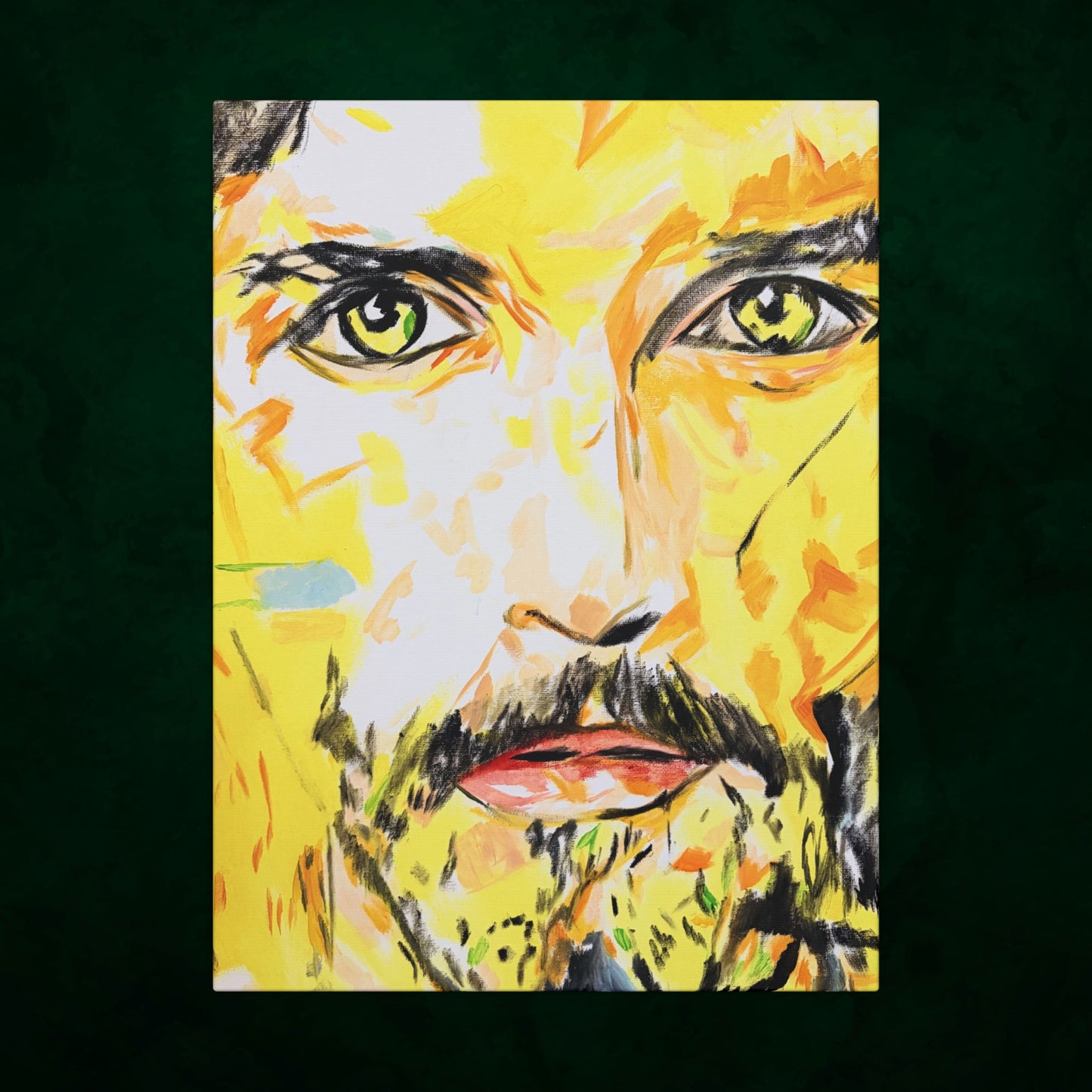 Jesus Christ by Wamantha - Canvas Print