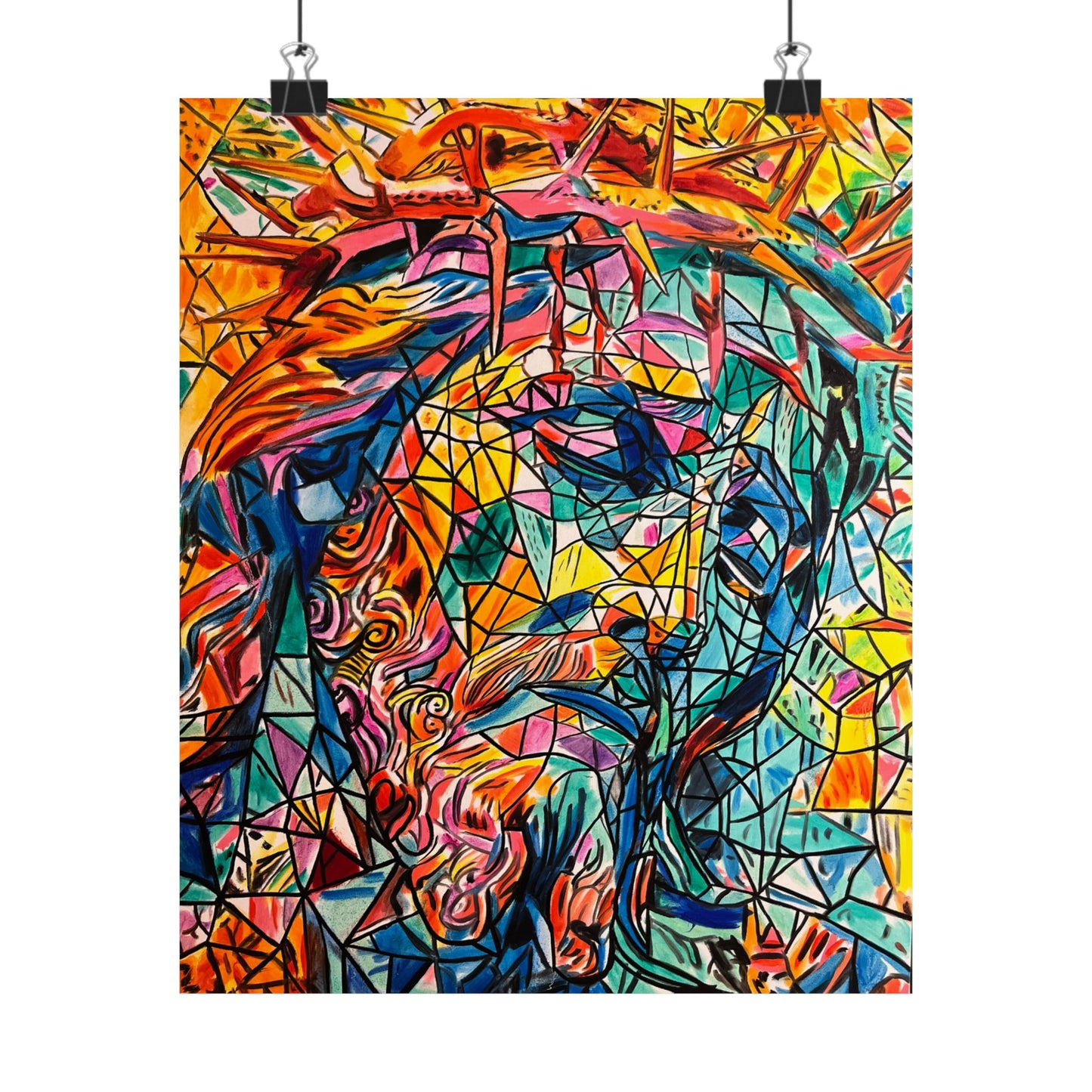 Jesus Painting Poster