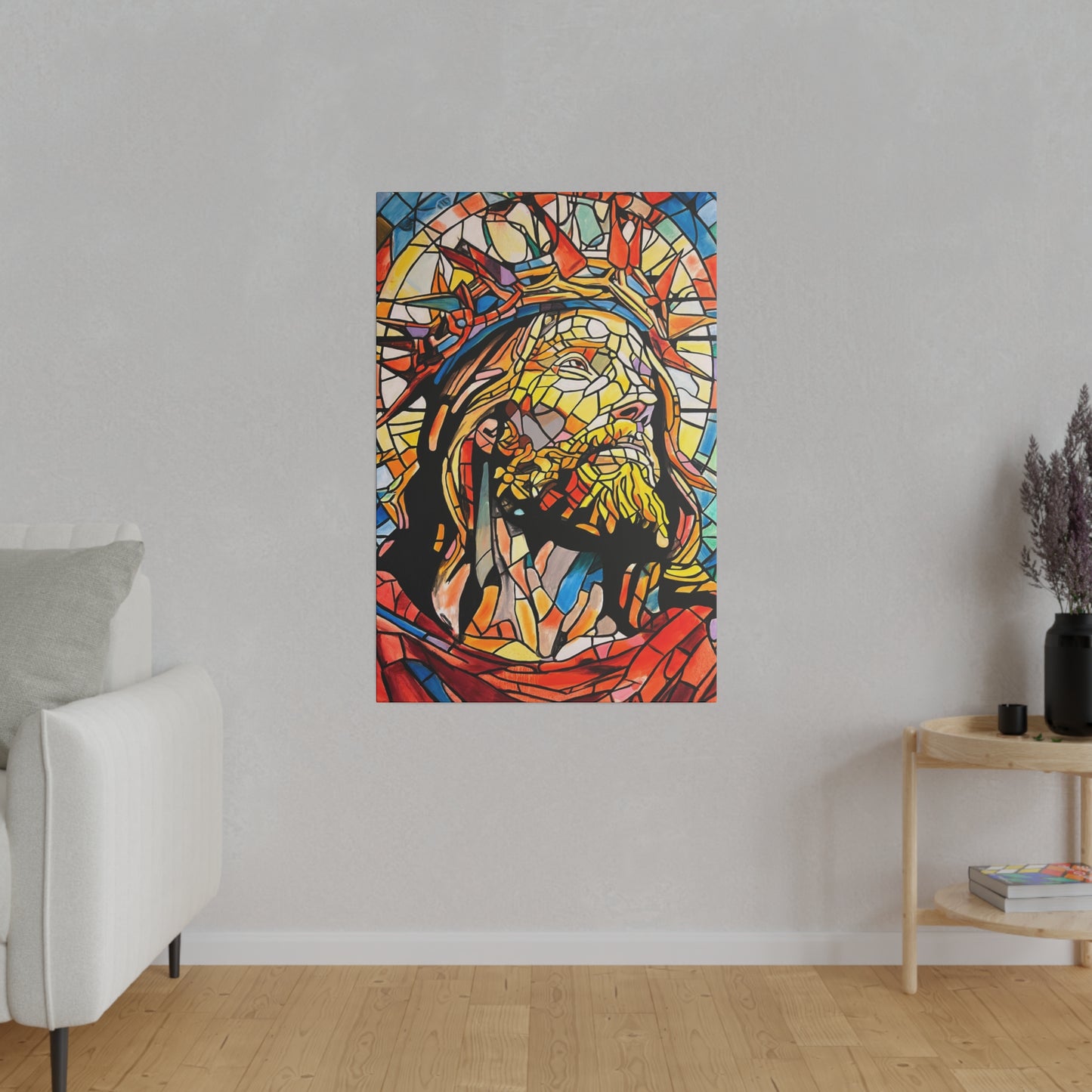 Jesus Christ Painting Canvas Print