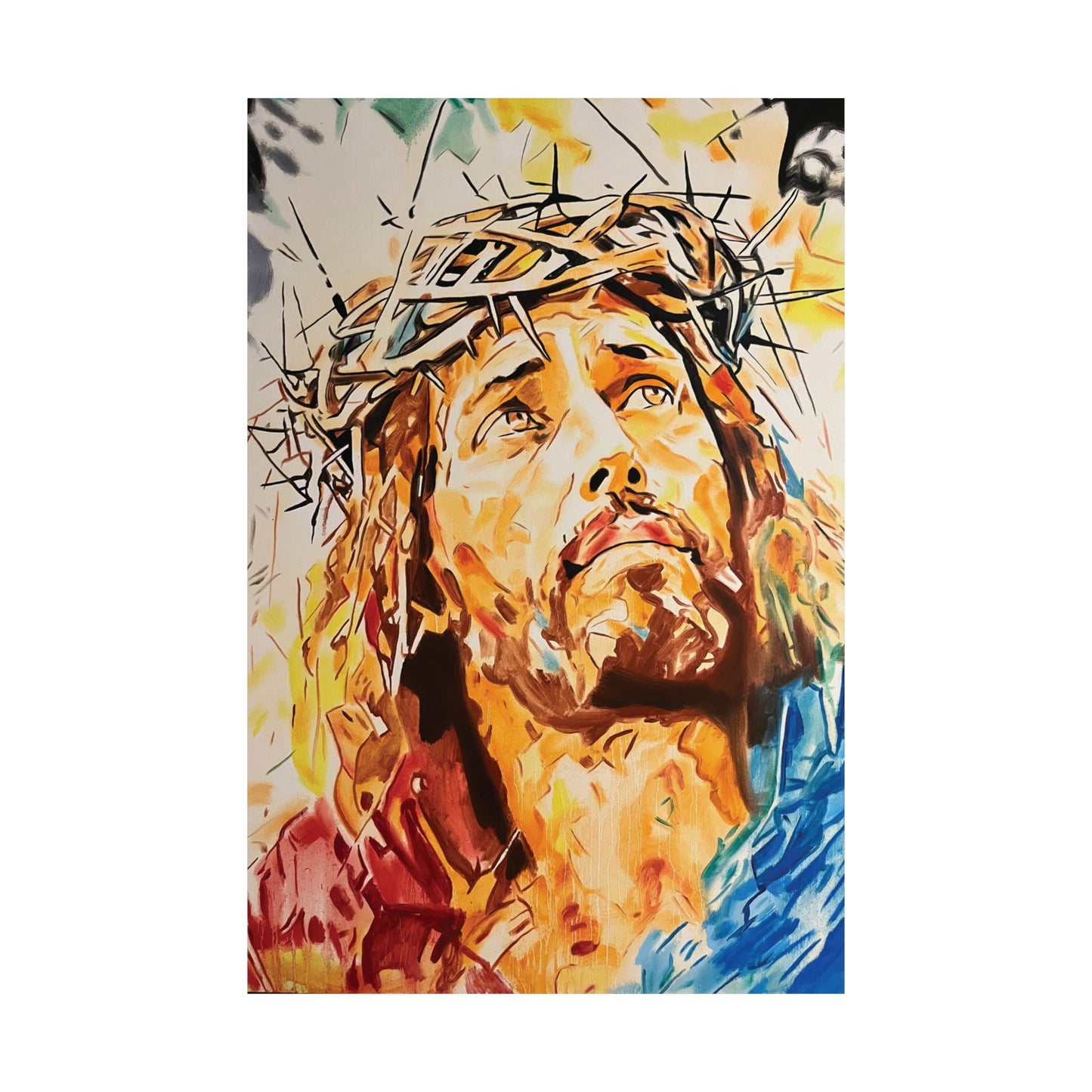 Jesus Painting Poster