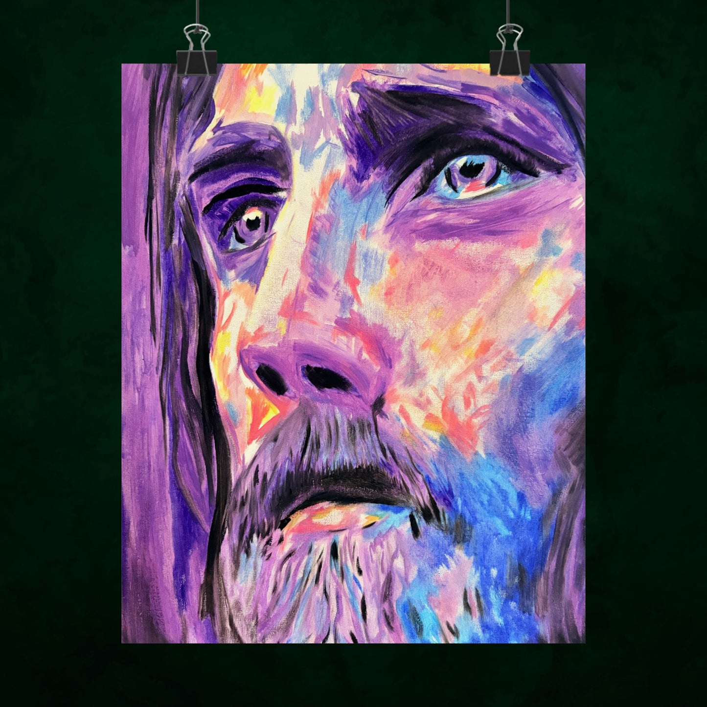 Jesus Christ by Wamantha — Museum-Grade Archival Art Print