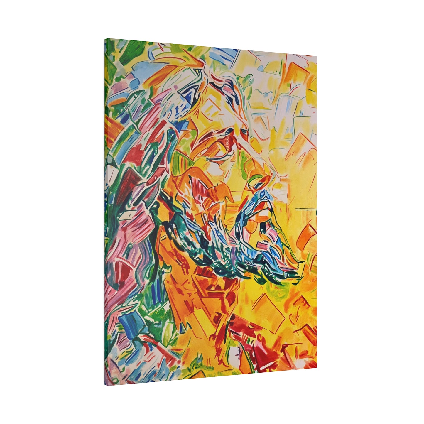 Jesus Christ Painting Canvas Print