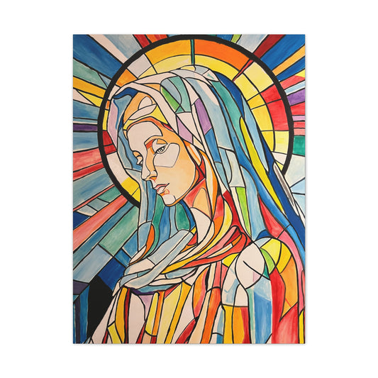 Blessed Mother, Canvas Print