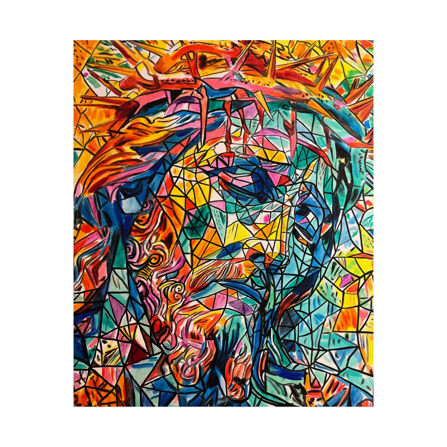 Jesus Painting Poster