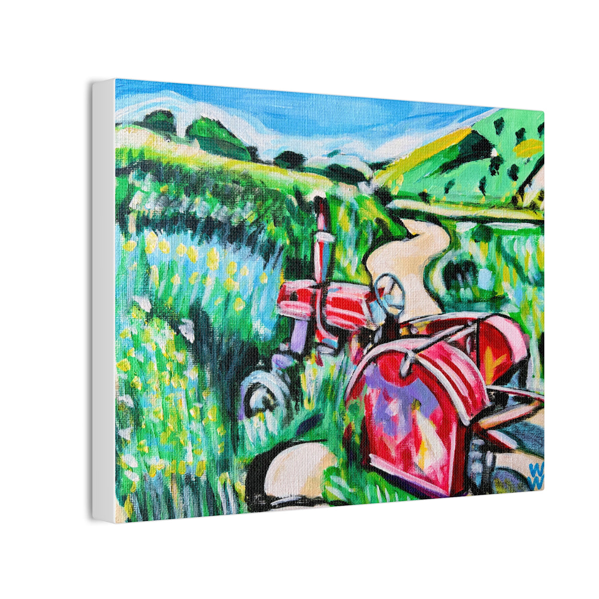 Harmon Canyon, Canvas Print