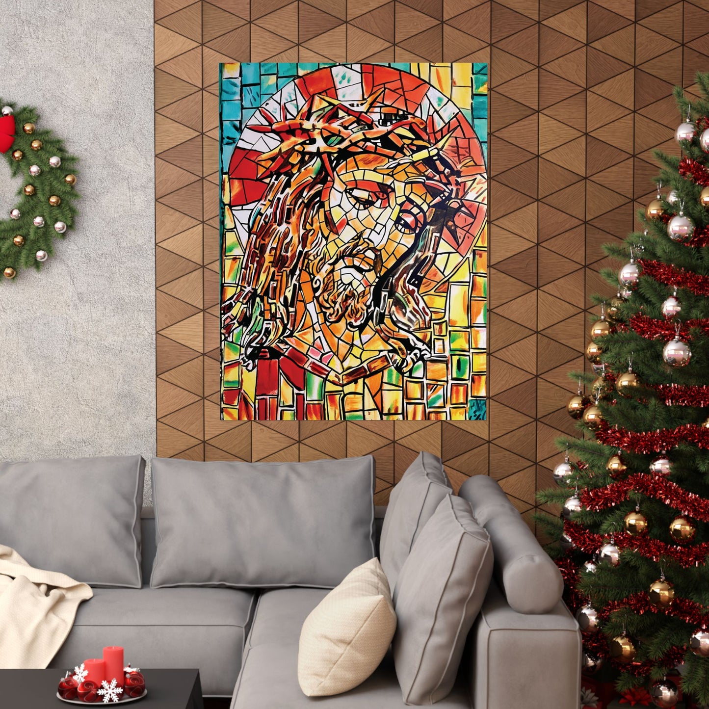 Jesus Painting Poster