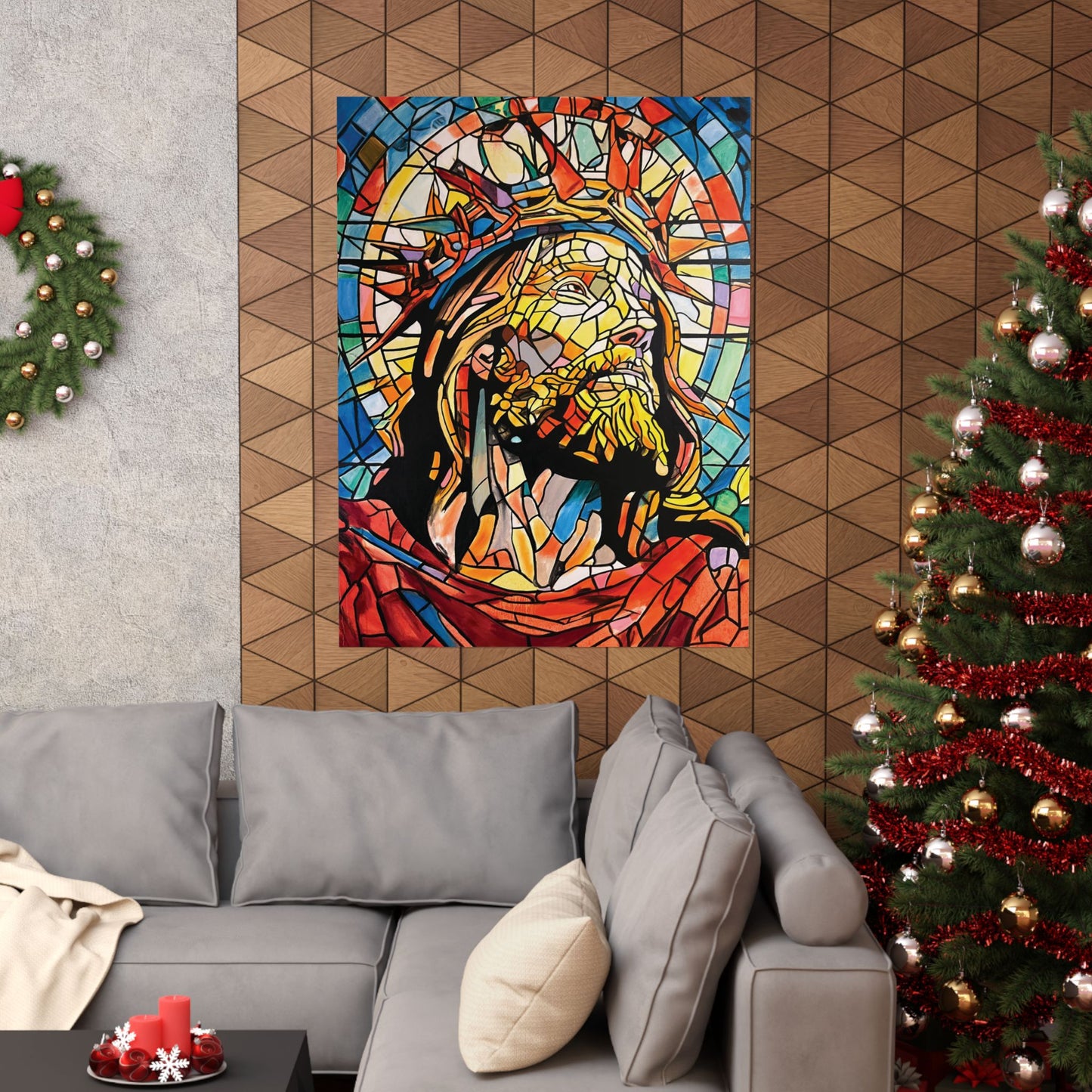 Jesus Painting Poster