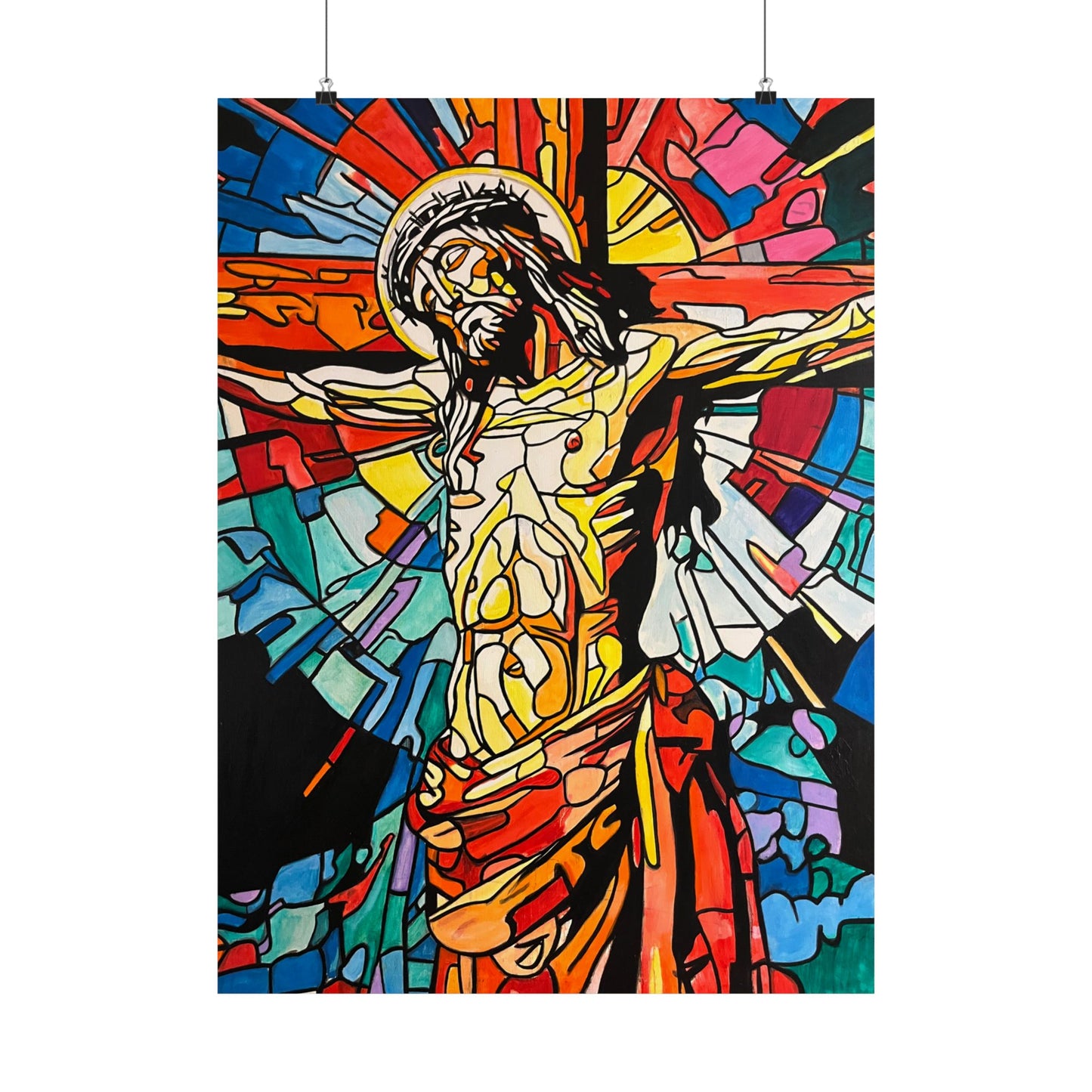 Jesus Christ Painting Poster