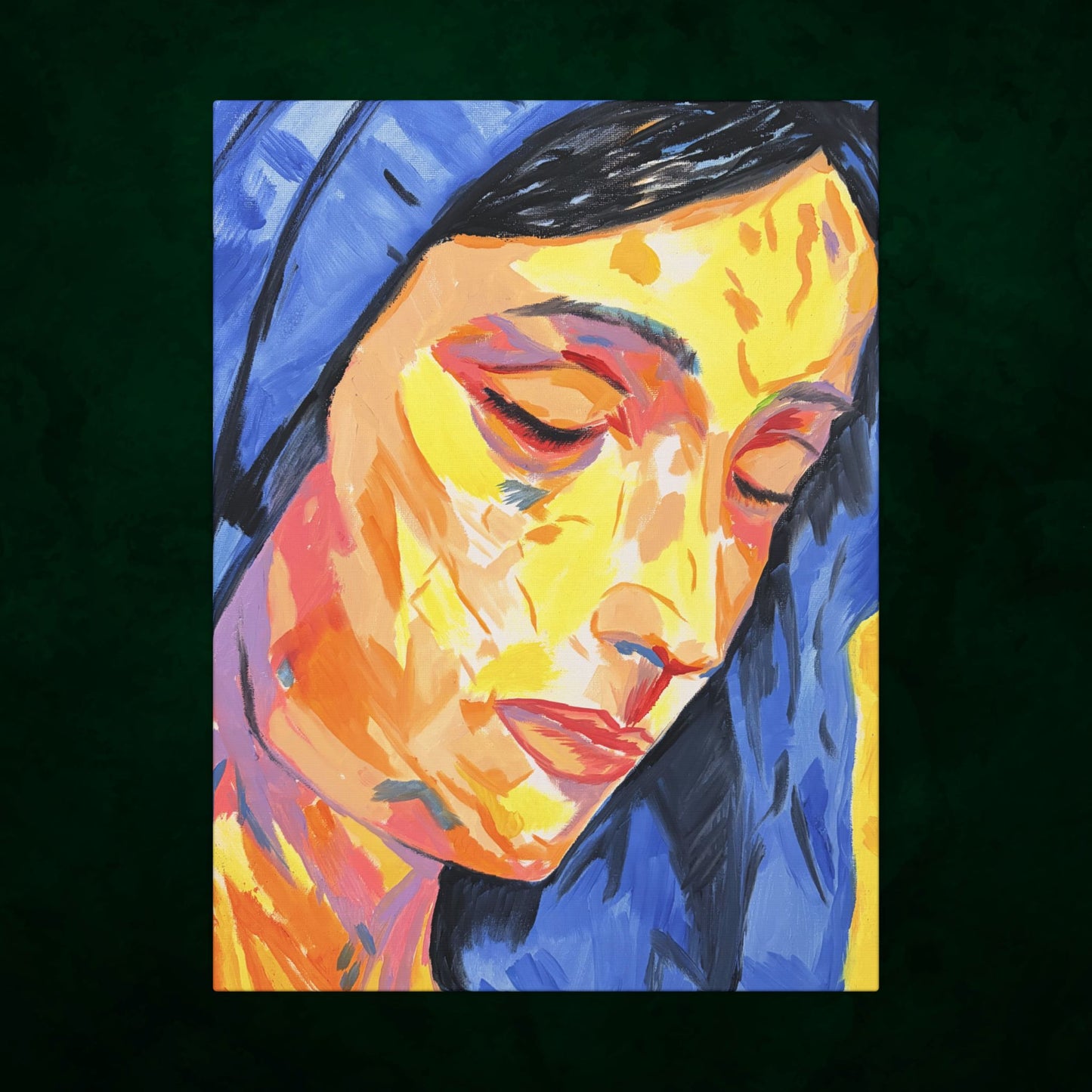 Mary by Wamantha — Canvas Print