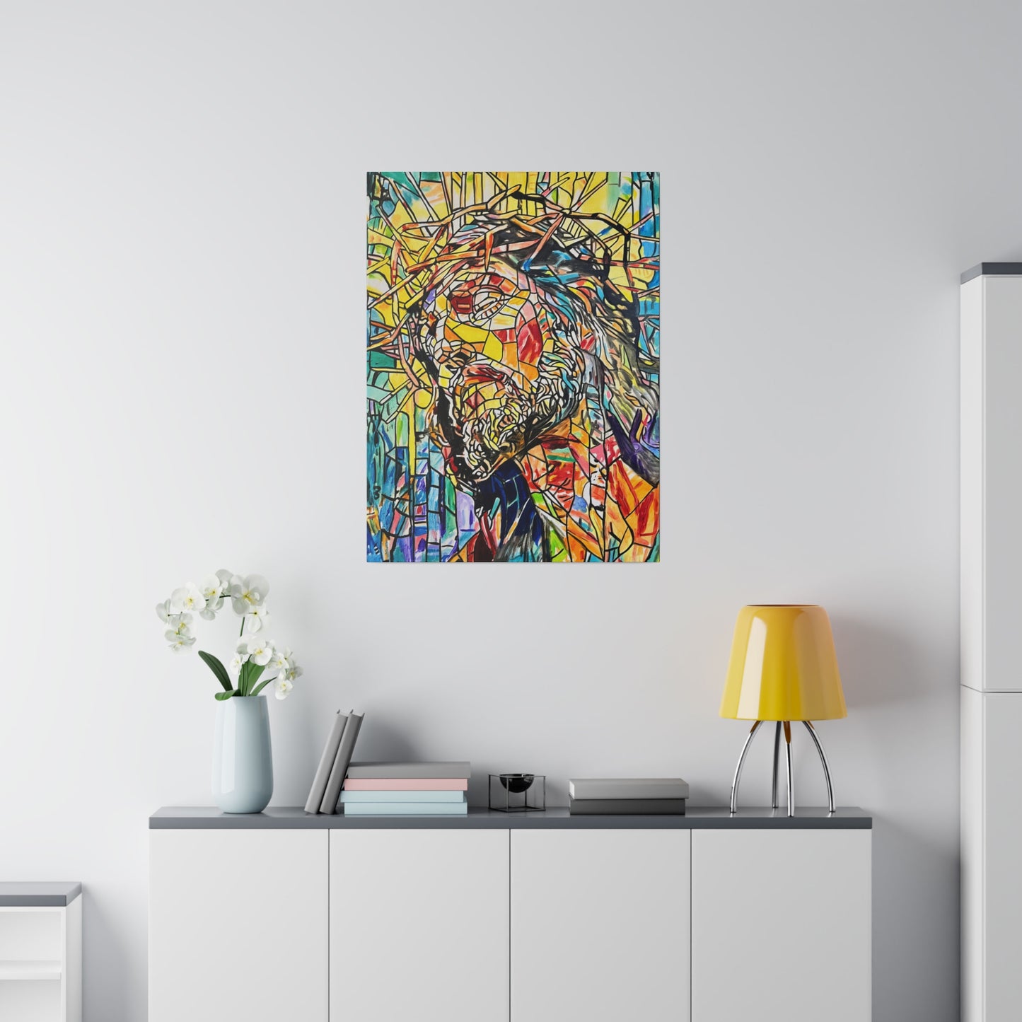 Jesus Christ Painting Canvas Print