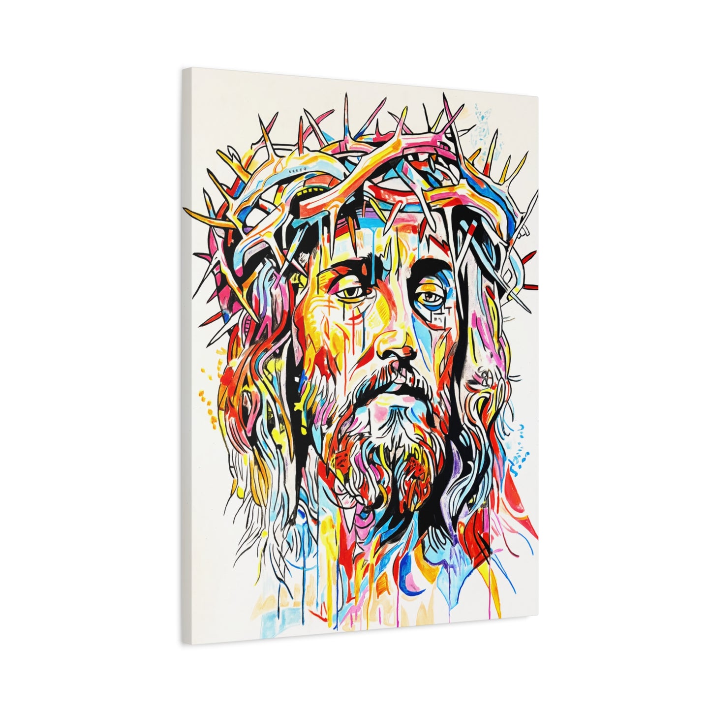 Copy of Jesus Christ Canvas Print by Warren Willowdale