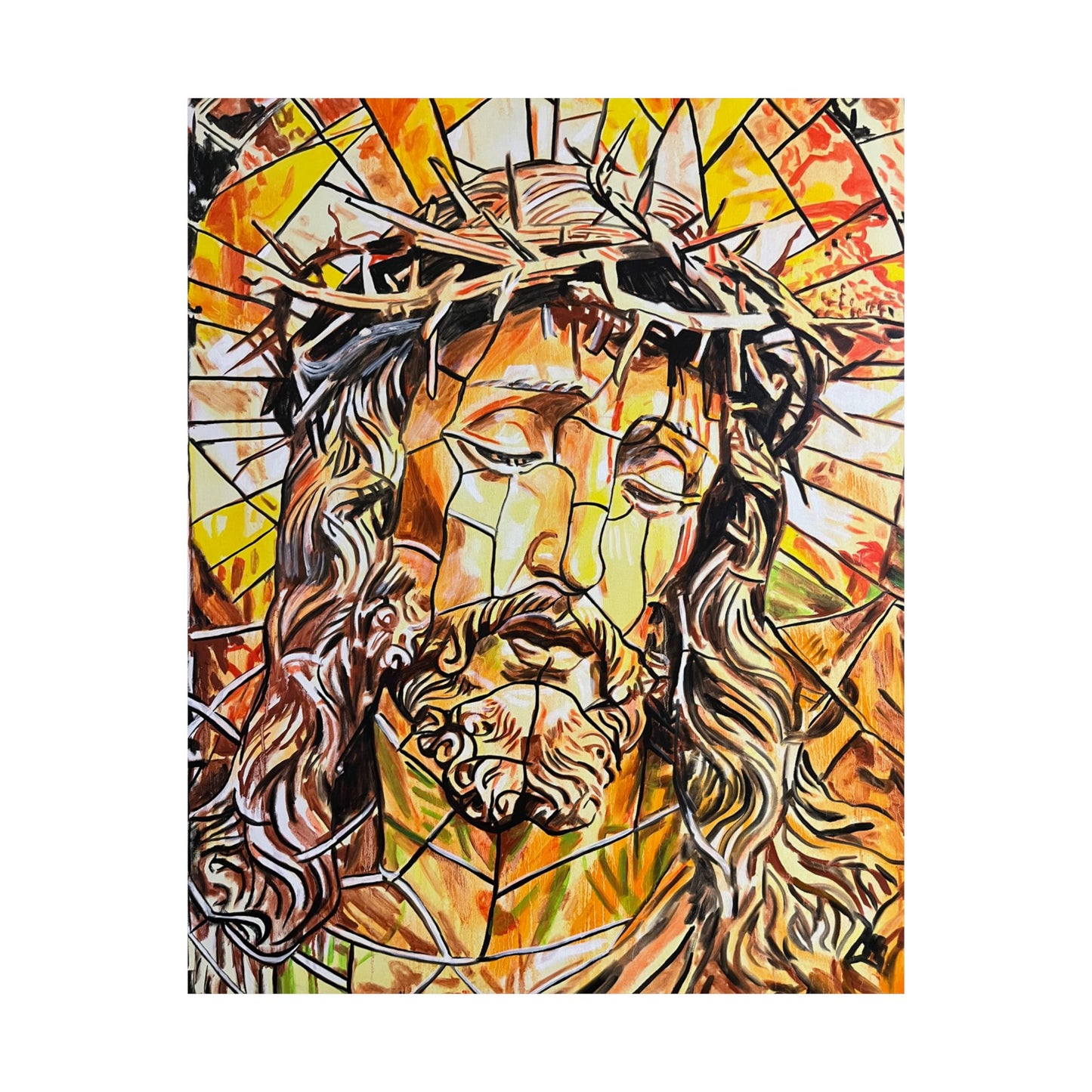 Jesus Christ Painting Poster