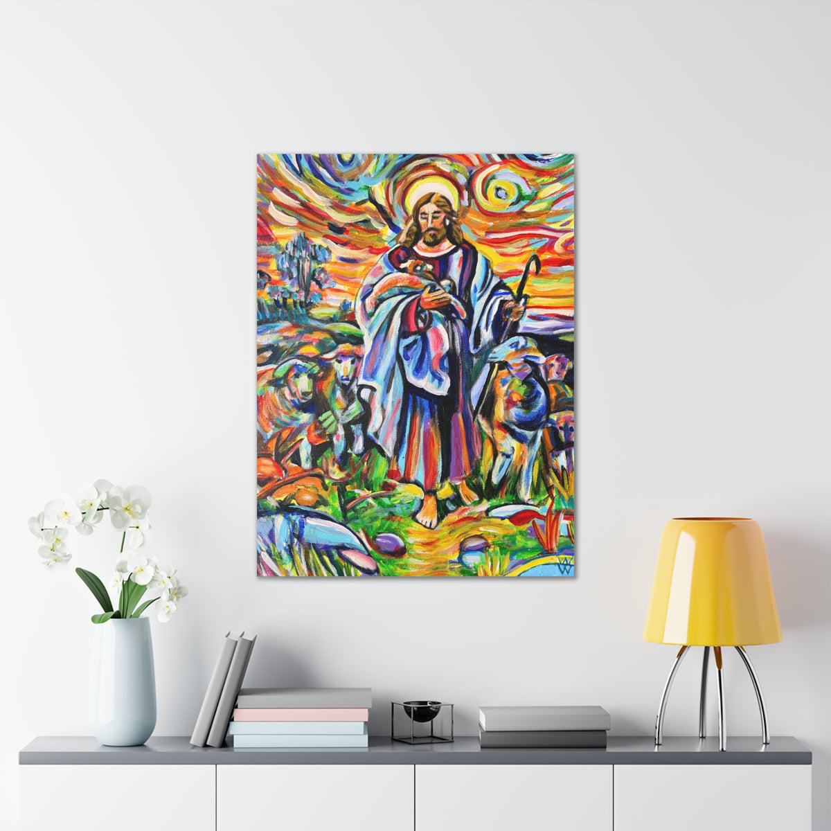 The Good Shepherd Canvas Print