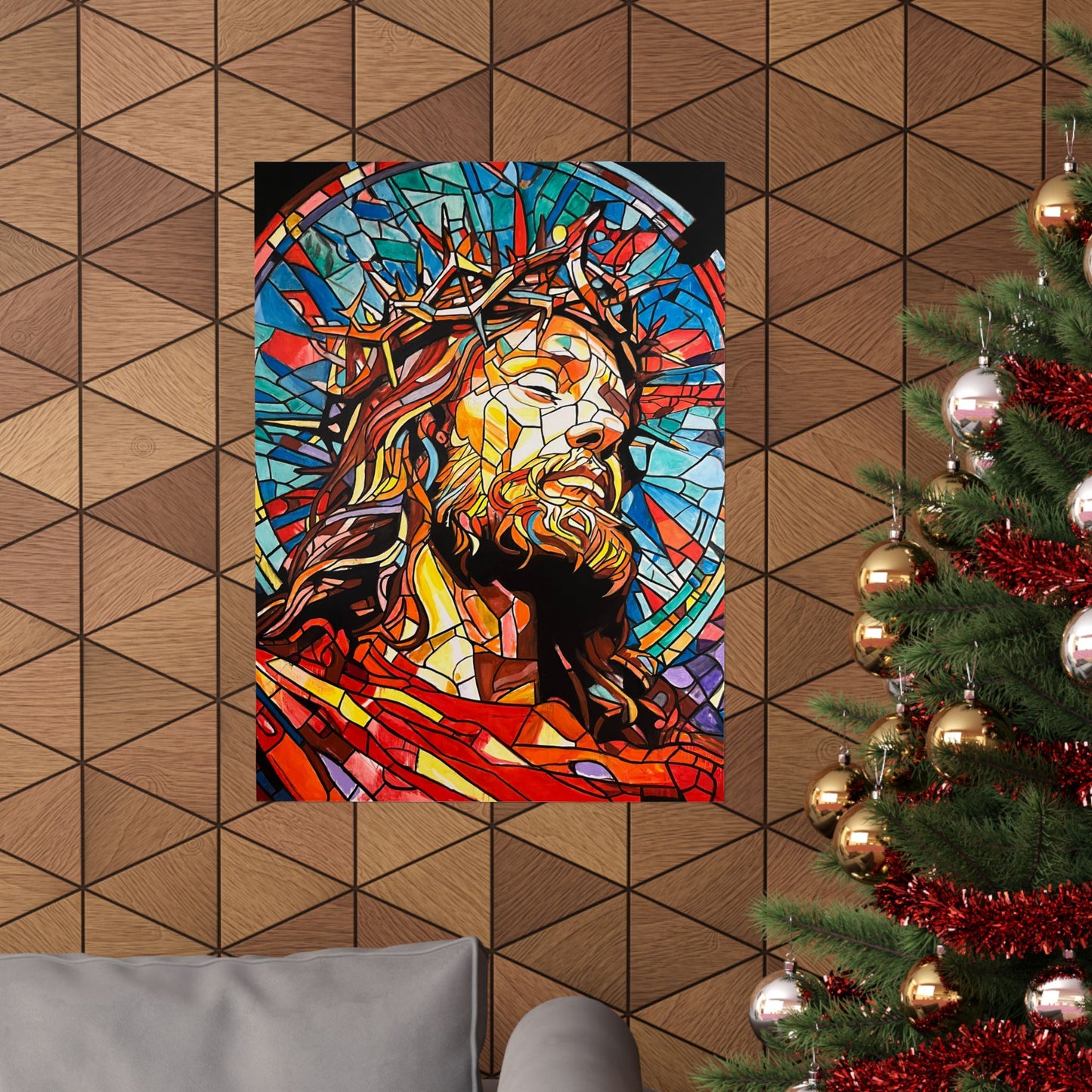 Jesus Christ Painting Poster