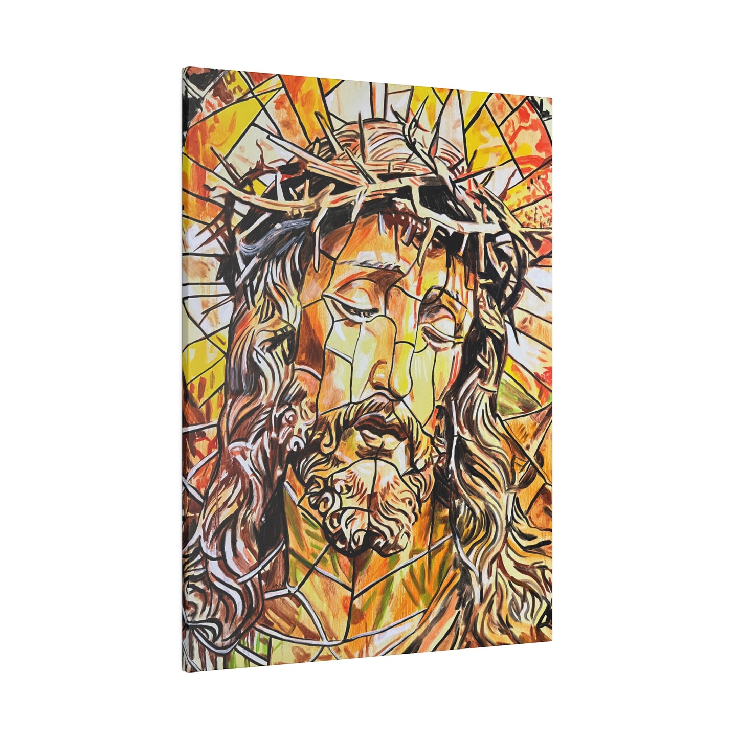 Jesus Christ Painting Canvas Print