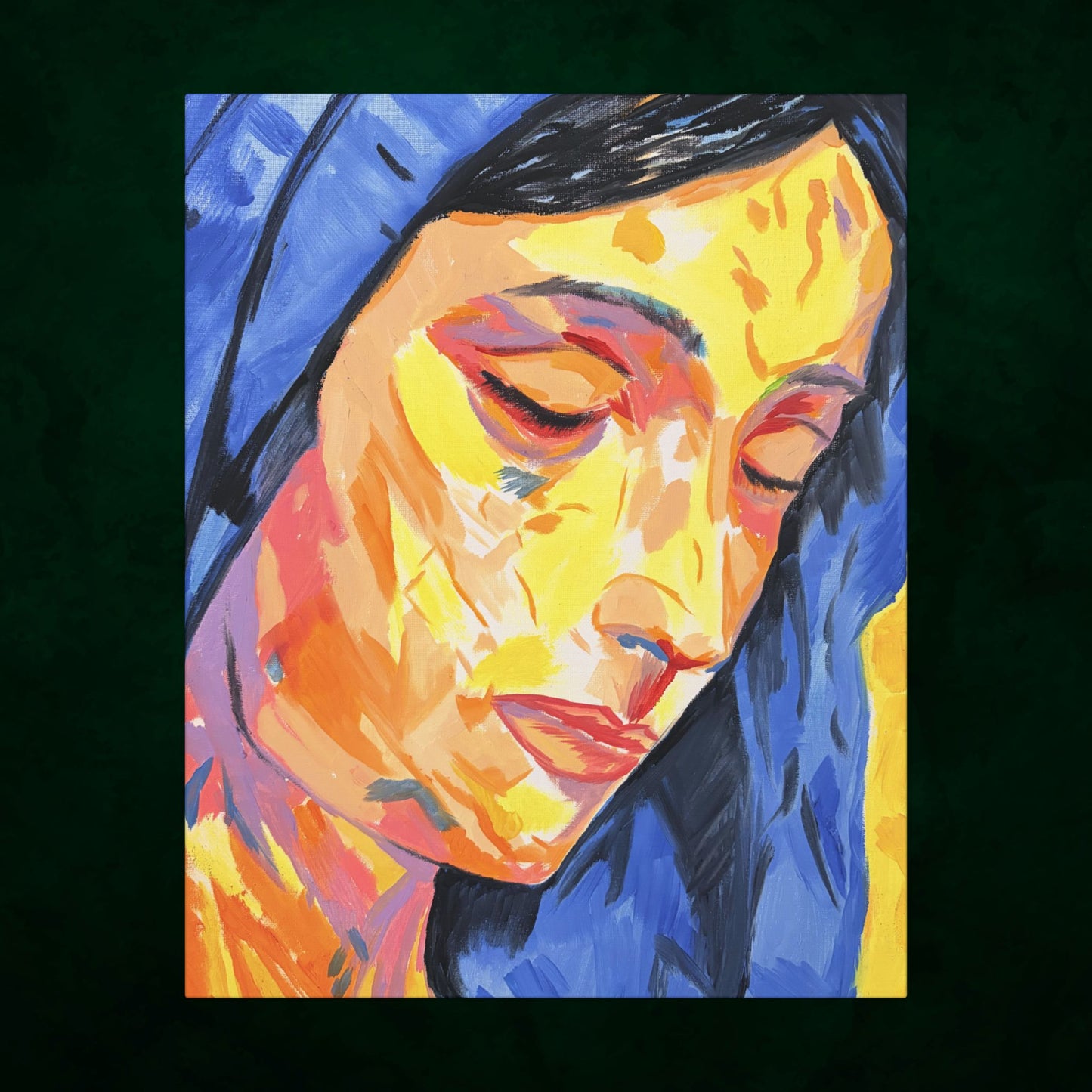 Mary by Wamantha — Canvas Print
