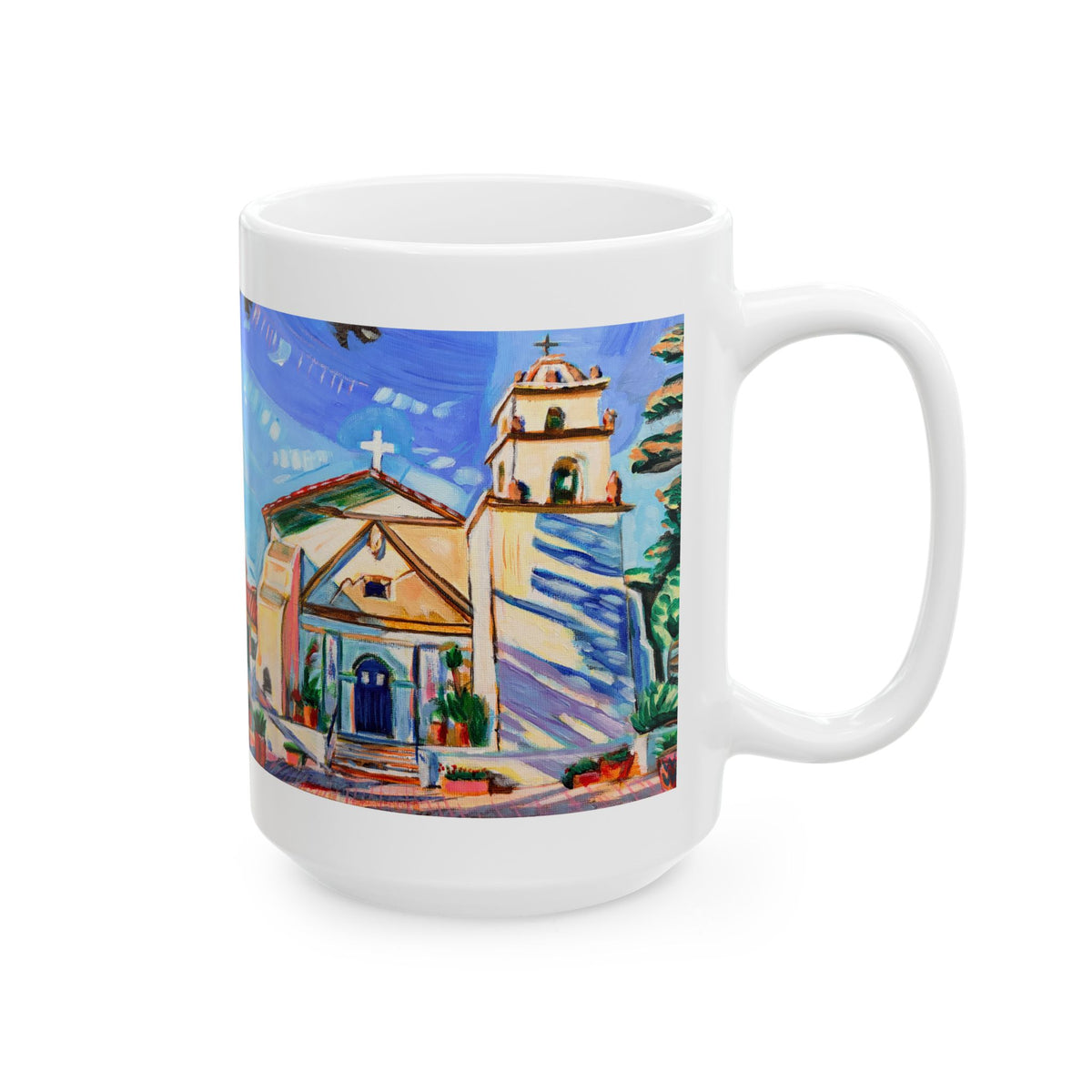 San Buenaventura Mission Ceramic Mug