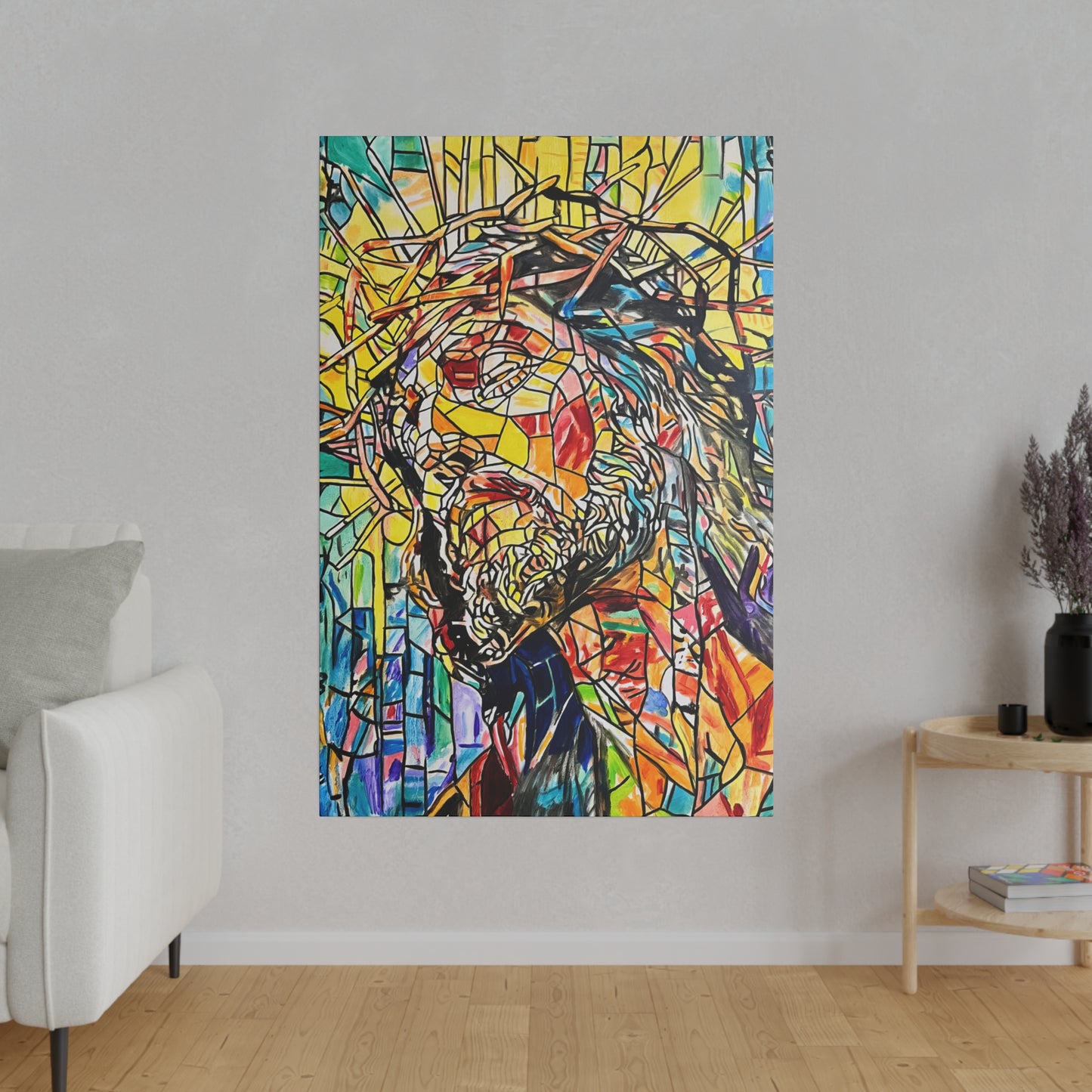 Jesus Christ Painting Canvas Print