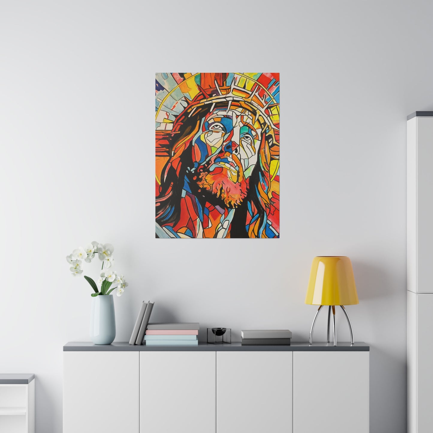 Jesus Christ Painting Canvas Print