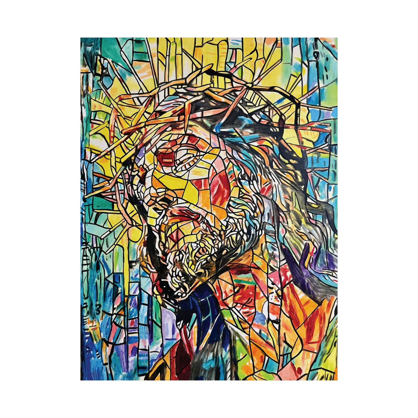 Jesus Painting Poster