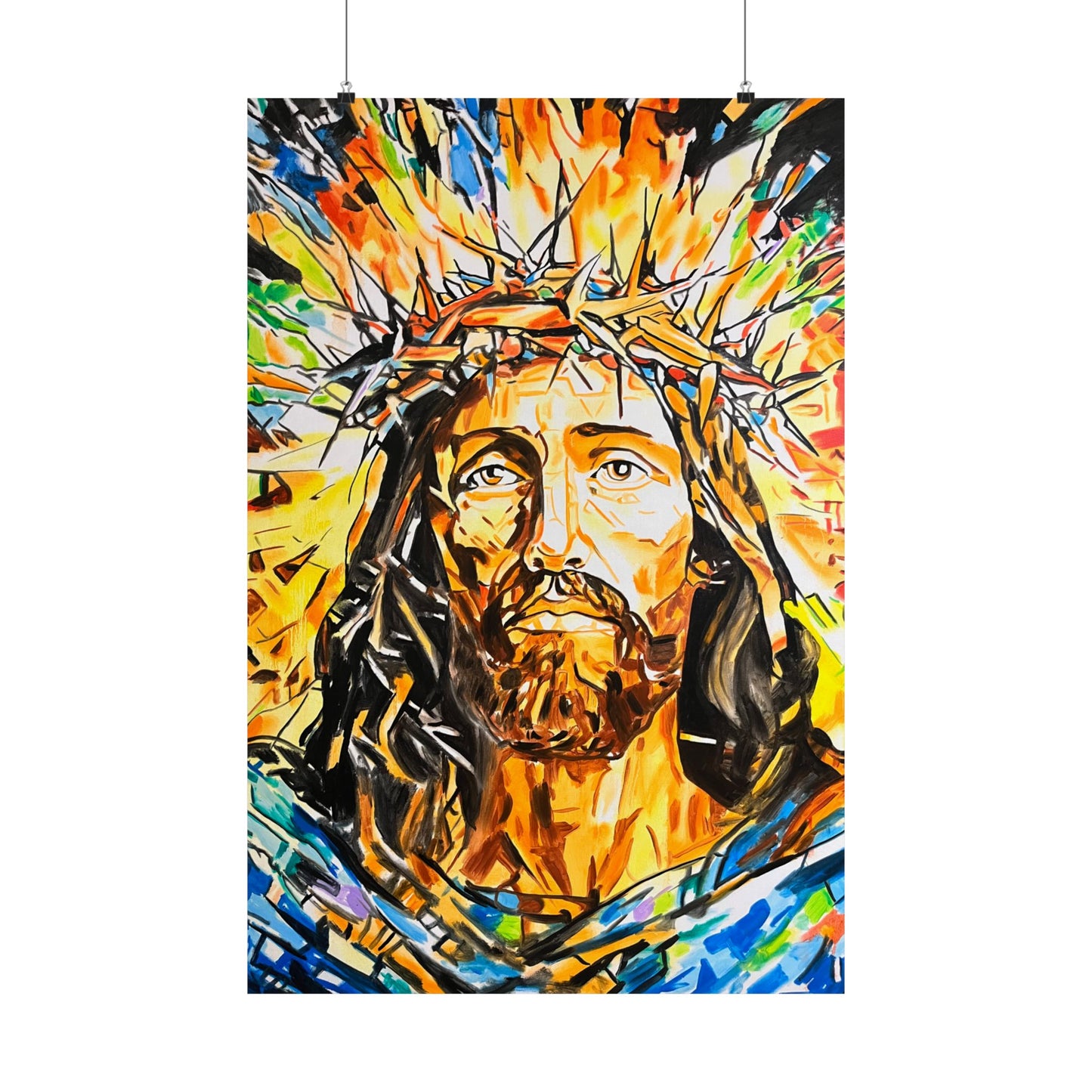 Jesus Christ Painting Poster