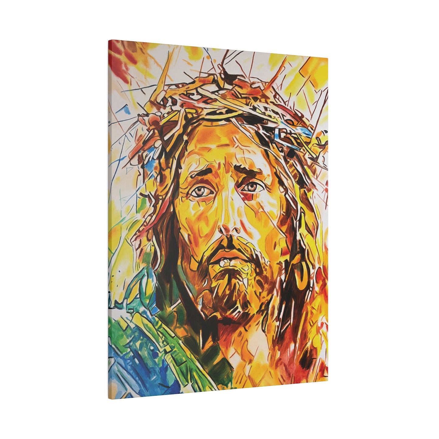 Jesus Christ Painting Canvas Print