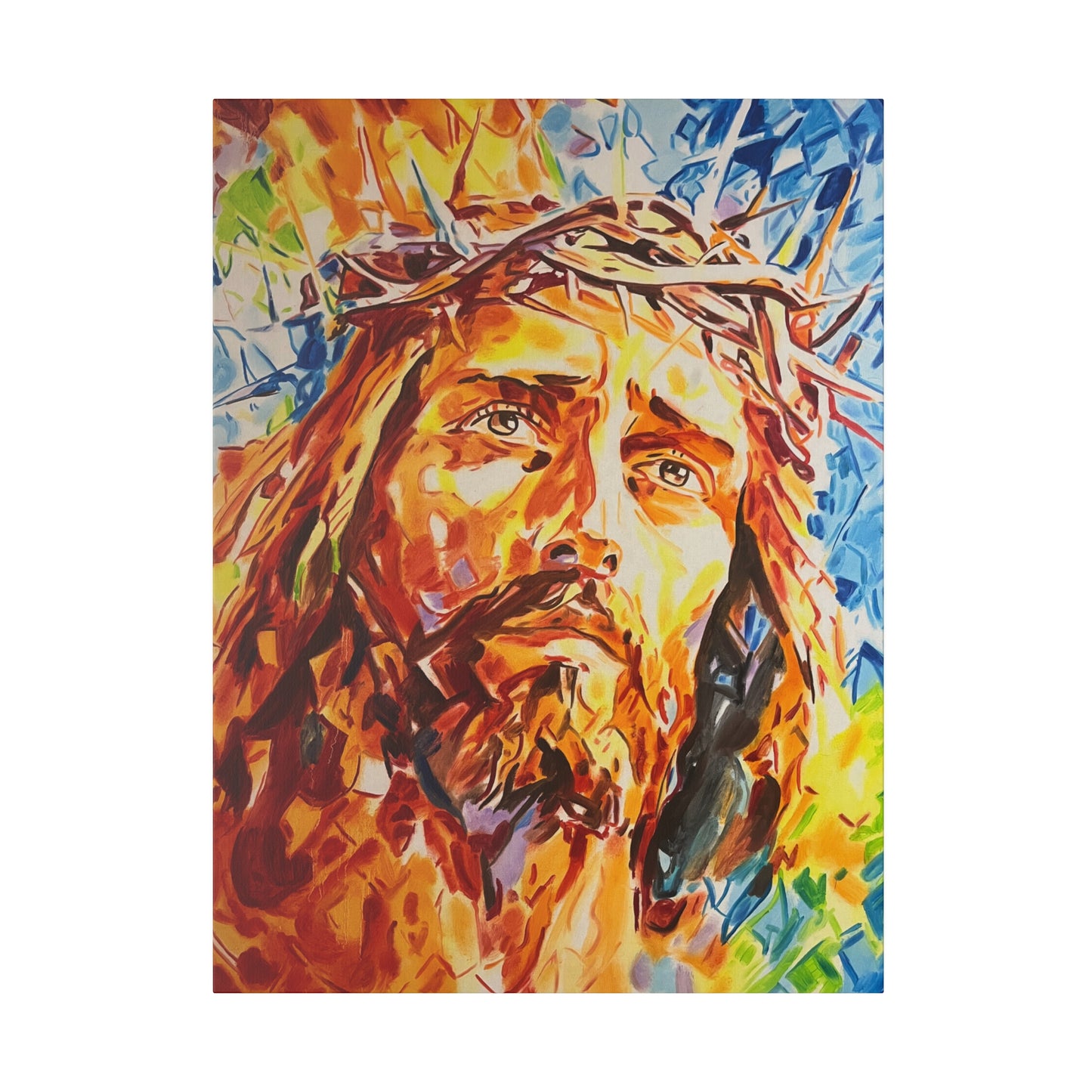 Jesus Christ Painting Canvas Print