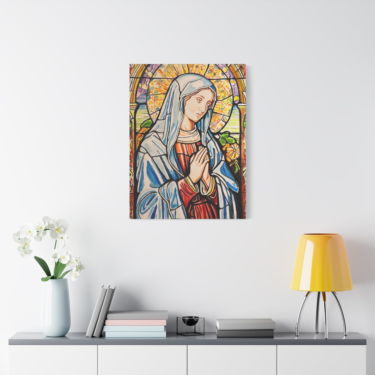 Mary Canvas Print by Warren Willowdale