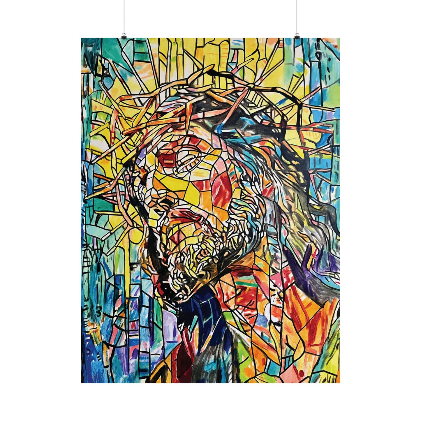 Jesus Painting Poster