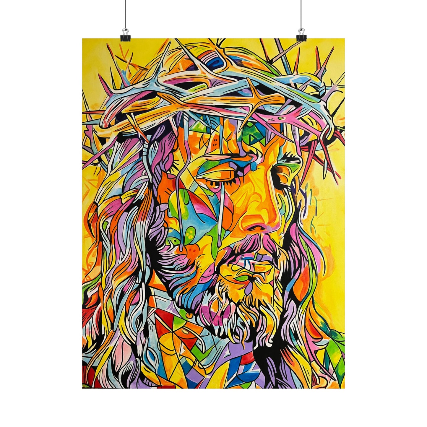 Jesus Christ Painting Poster