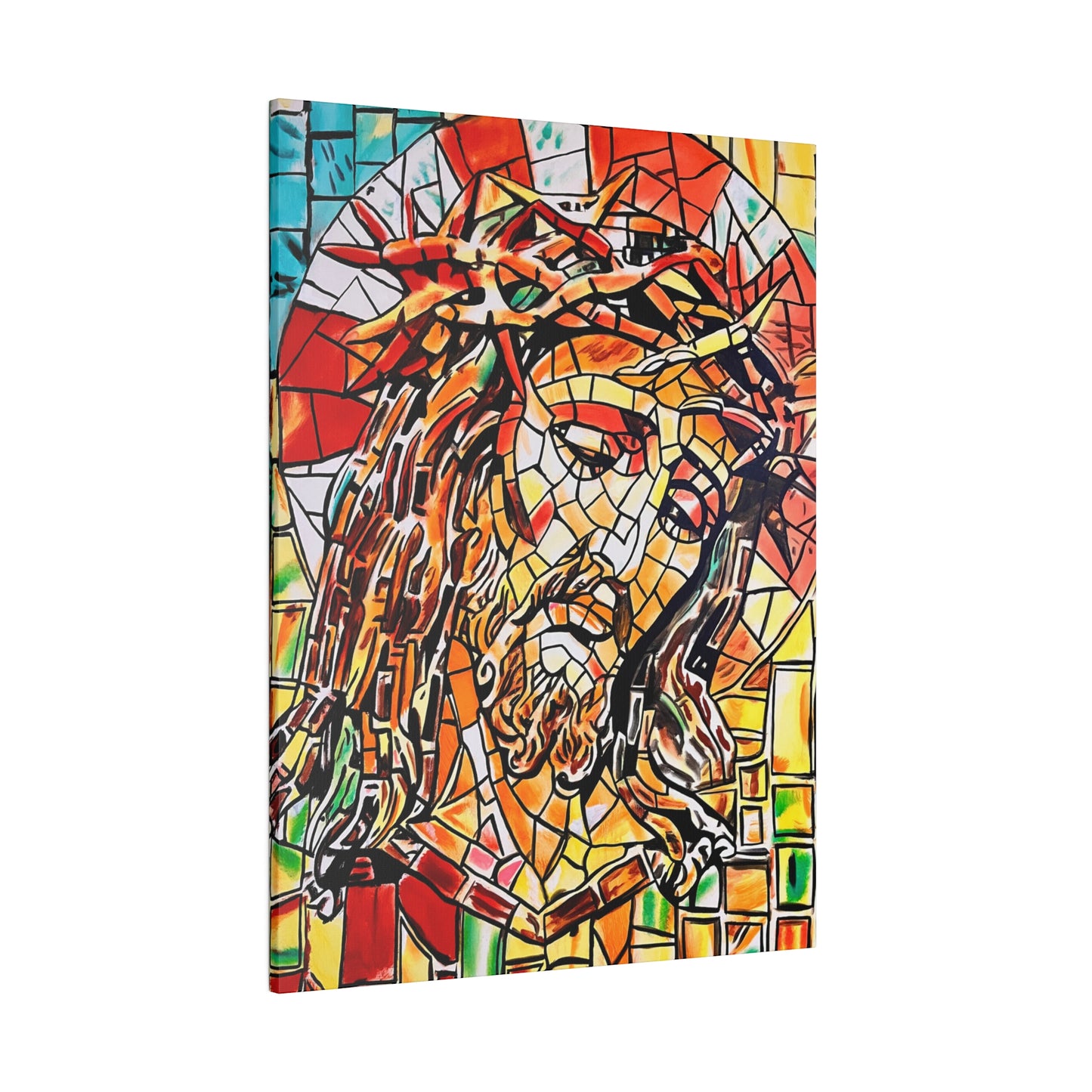 Jesus Christ Painting Canvas Print