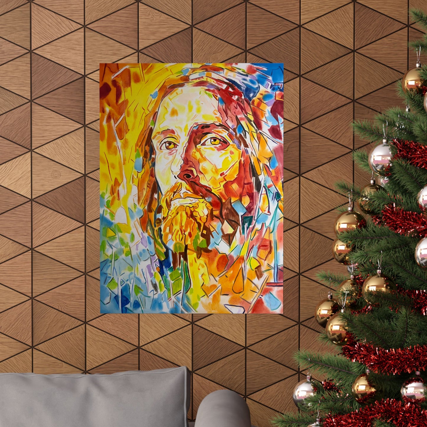 Jesus Christ Painting Poster