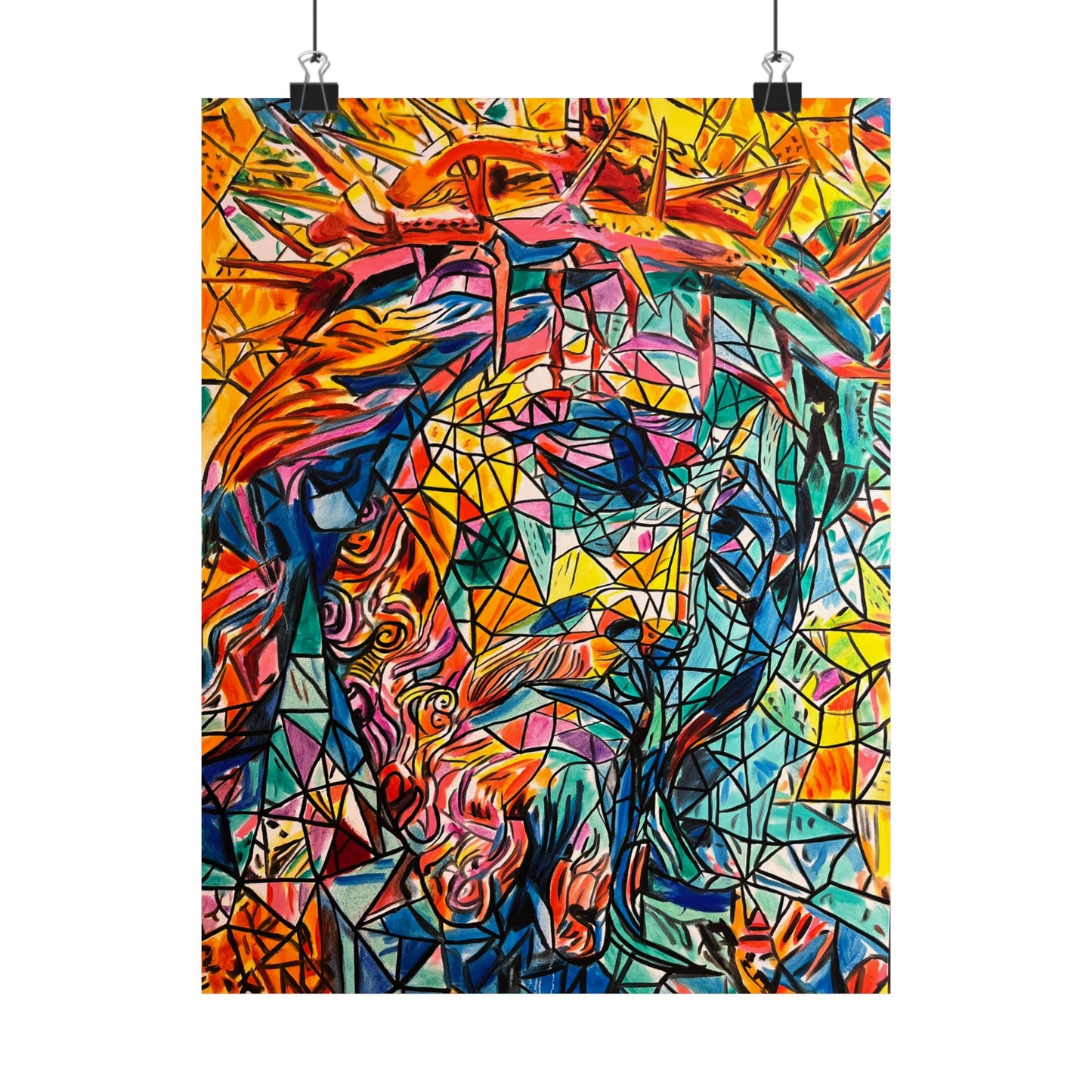 Jesus Painting Poster