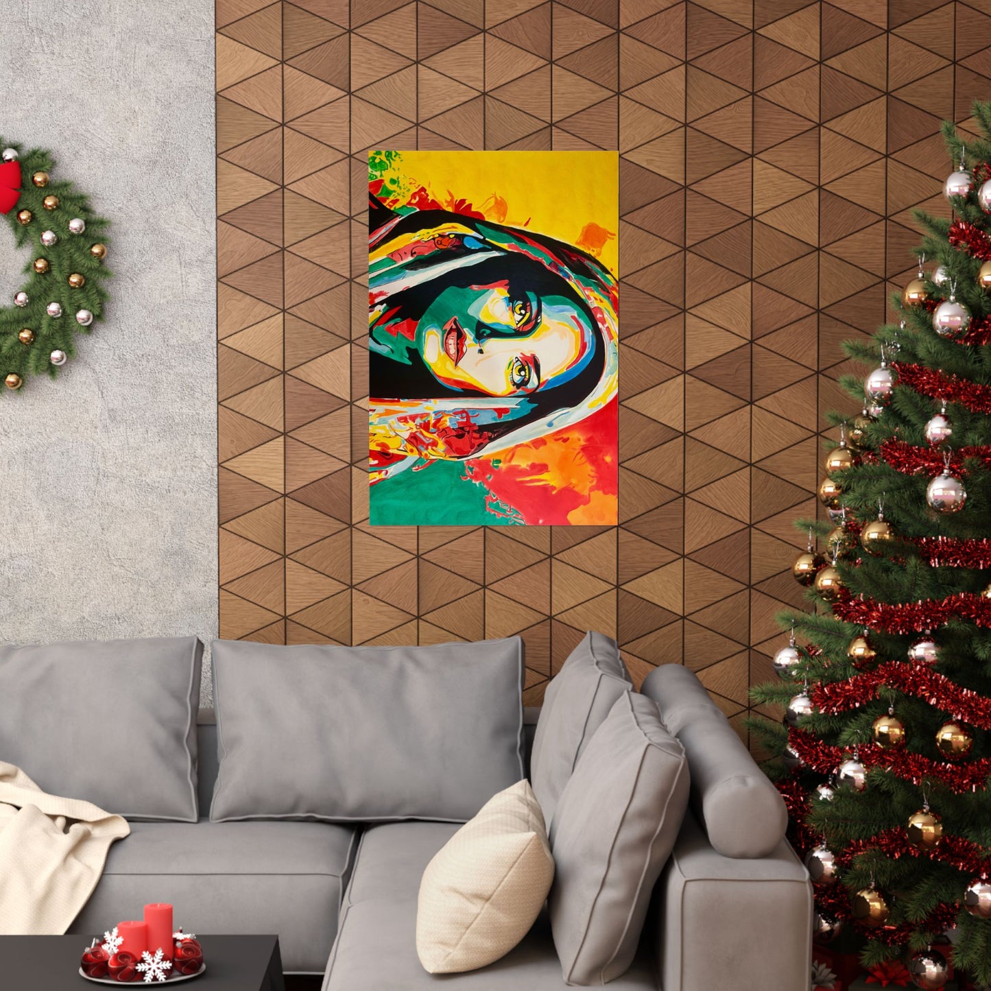 Mary Painting Poster