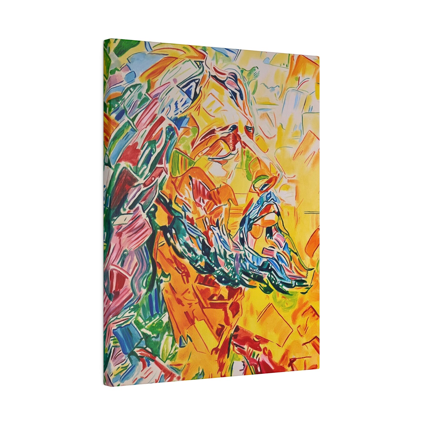 Jesus Christ Painting Canvas Print