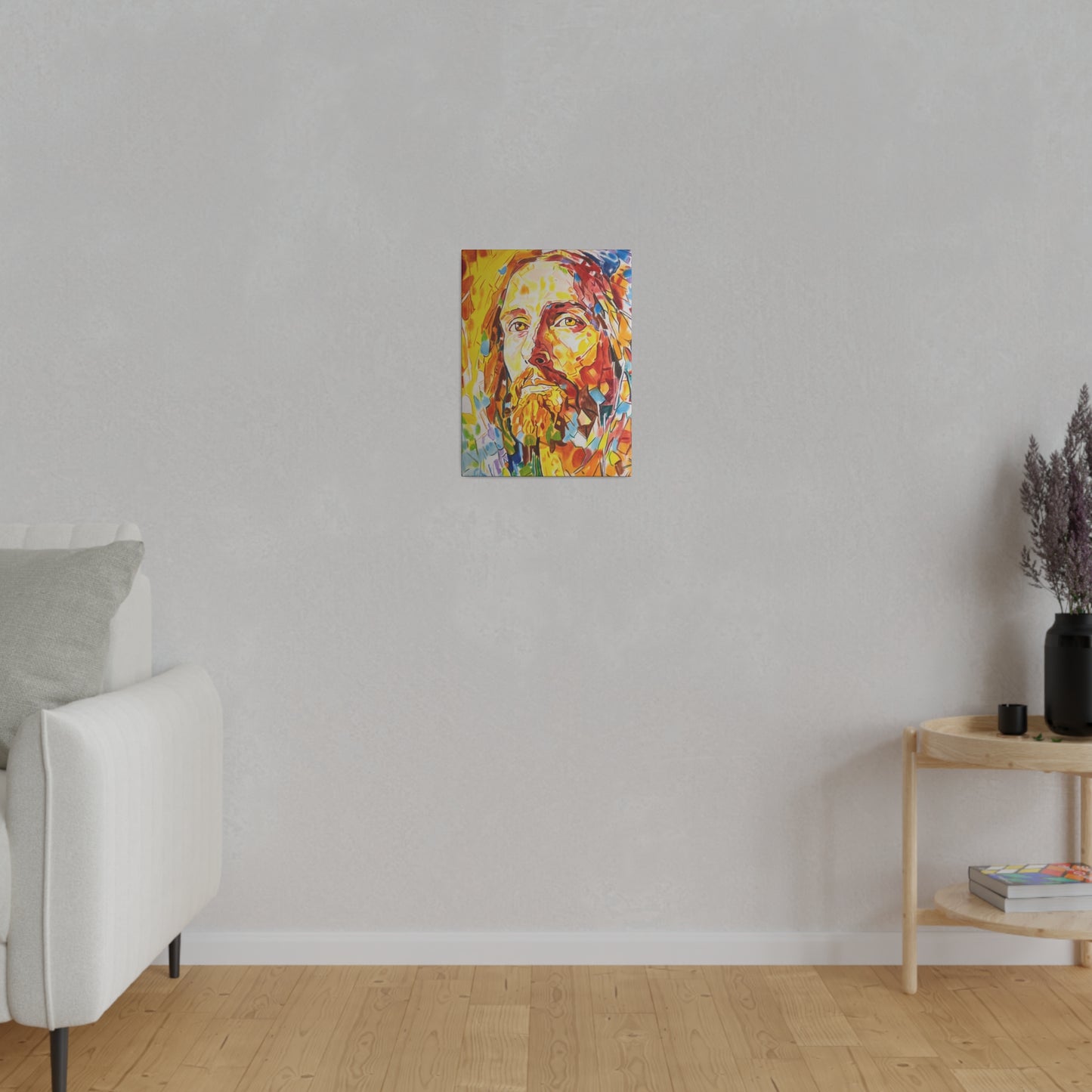 Jesus Christ Painting Canvas Print