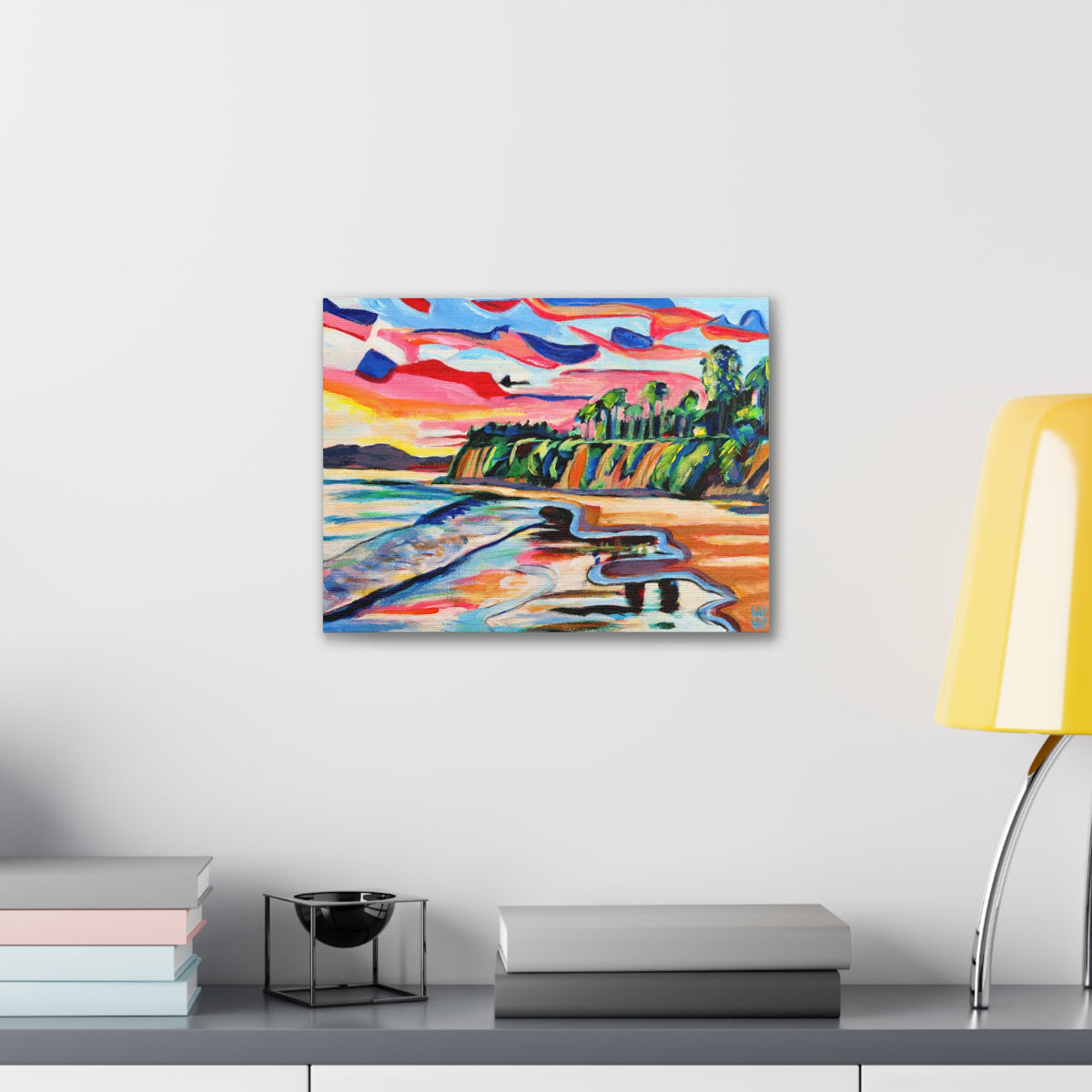Butterfly Beach, Canvas Print