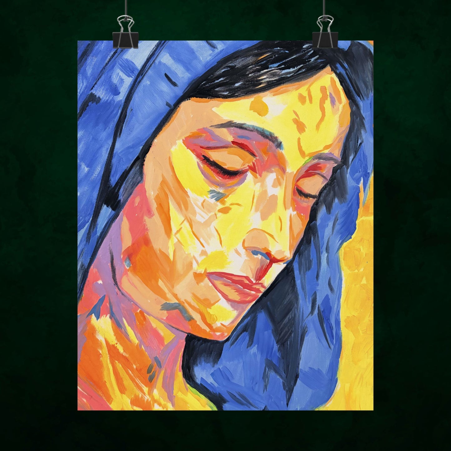 Mary by Wamantha — Museum-Grade Archival Art Print