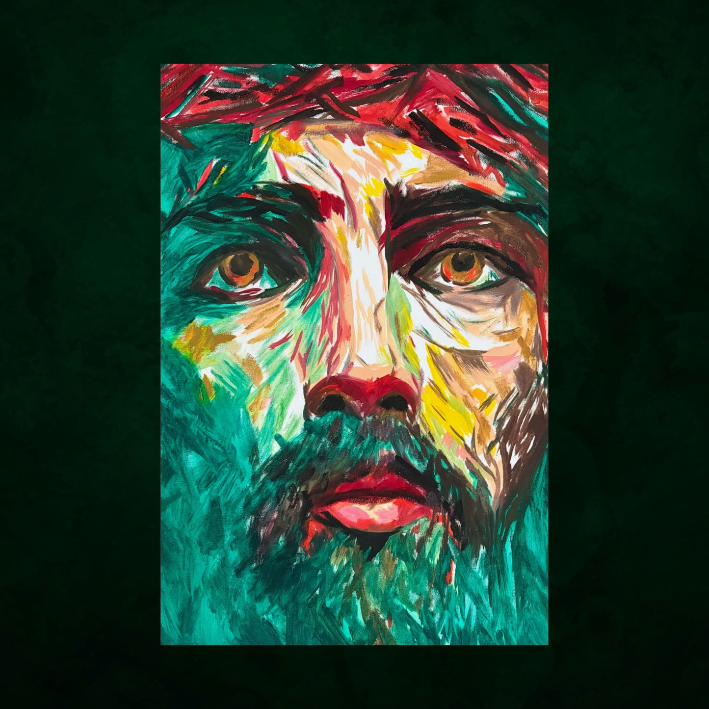 Jesus Christ by Wamantha — Museum-Grade Archival Art Print