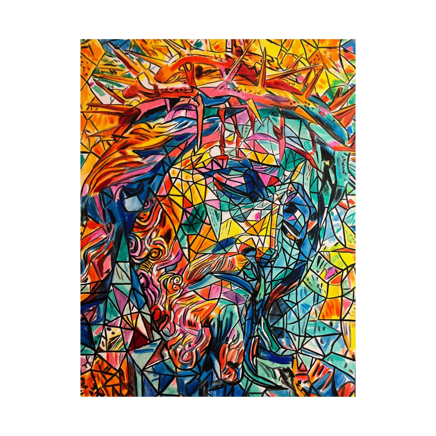 Jesus Painting Poster